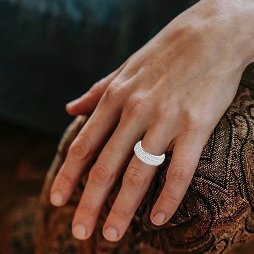 Titanium steel Ring - Silver